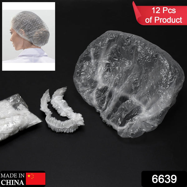 Waterproof plastic hair bath caps ZENVILLAS.STOREly wrapped