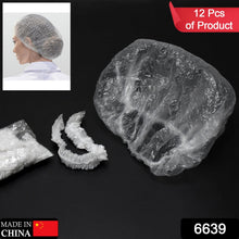 Waterproof plastic hair bath caps ZENVILLAS.STOREly wrapped