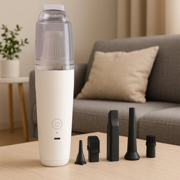 Mini Portable Cordless Vacuum Cleaner Set