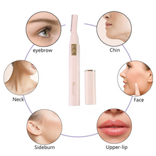 Mini Electric Eyebrow & Facial Hair Trimmer - (Set)