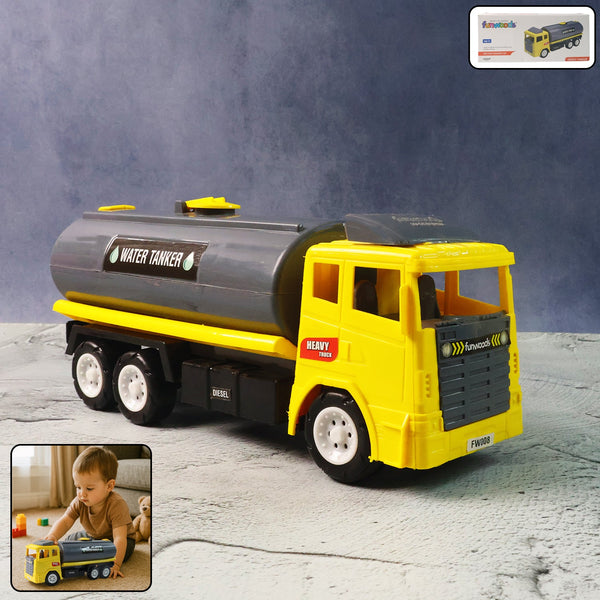 Funwoods Water Tanker Toy Truck - (1 Pc)